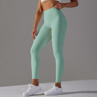 -Leggings de yoga sexys para mujer, pantalones de cintura alta para entrenamiento, gimnasio, correr - details 24