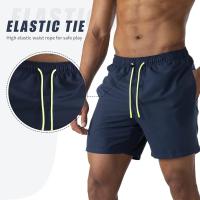 Bañadores Hombre, Pantalones Cortos de Baño Ligeros Secado rápido para Hombre, Bolsos/Natación/Surf/Informal - details 1