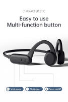 Auriculares inalámbricos de conducción ósea, audífonos con reproductor MP3, memoria integrada de 8G/32G, Bluetooth, impermeables IPX8, deportivos, para natación - details 17