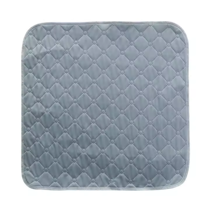 Cojín lavable para asiento de silla de ruedas de estilo moderno, cojín suave a prueba de fugas para silla, cojín antideslizante de Color sólido para cochecito de bebé, hogar - 1