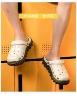 Sandalias planas para hombre, zapatos de EVA, zapatillas de jardín con plataforma, sandalias de verano para hombre, nuevas zapatillas deportivas para hombre, chanclas para exteriores, zuecos para el hogar - details 2