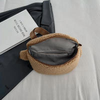 Cintura de felpa de invierno para mujer, bolso de cinturón para teléfono de estilo de diseñador de hombro informal Unisex - details 33