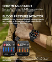 2025 nuevo para reloj inteligente hombres mujeres 1,85 pulgadas HD AMOLED pantalla completa táctil IP68 impermeable Bluetooth llamada SmartWatch - details 7