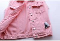 Chaleco Sin Mangas de Moda para Mujer Primavera-Otoño 2025 Chaleco Cowboy de Un solo Pecho Estilo Coreano Dulce y Corto - details 9