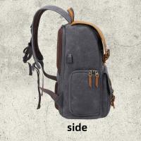 Mochilas para Cámaras, Mochila Fotografia Impermeable con Divisores Extraíble Mochila para Camara Reflex Digital DSLR - details 10