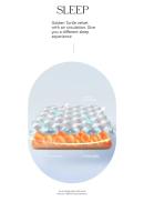 Manta cálida de terciopelo esponjoso para dormir, mantas suaves y cómodas de lana de Coral para la cama, manta gruesa cálida y acogedora para otoño e invierno, nueva - details 2
