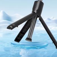 Palo de selfie inalámbrico con trípode y mando a distancia, multifuncional, material ABS, conector de audio de 3,5 mm, alimentado por batería, para teléfonos móviles, cámaras en vivo, viajes - Selección de color aleatorio, trípode de cámara |   trípode - details 4