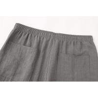 Conjunto de Moda para Mujer OUWU Abrigos Sueltos con Cordones y Pantalones Vintage de Cintura Alta Elástico - details 23