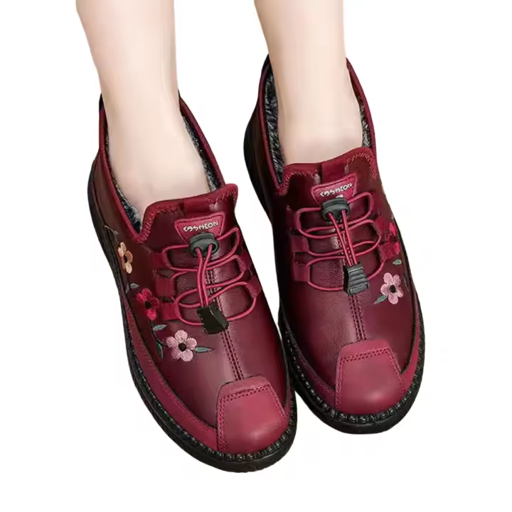 Botas de nieve para el hogar para mujer, zapatos de invierno adecuados para caminar y comprar - 1