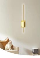 Lámpara de pared larga LED nórdica moderna y minimalista, Lámpara decorativa de pared de fondo de sofá de sala de estar, lámpara de mesita de noche de dormitorio - details 7
