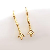 Ganchos de Pendientes de Estrella de Bronce de Alta Calidad Diy Joyería Hazte Tú Samex 18K Oro Color Brass Accesorios de Collar y Pendientes para Mujeres - details 64