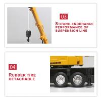 Juguetes de Control remoto para niños, transportador de aleación, elevador, ingeniería de construcción, simulación de grúa, modelo de camión, coche, juguetes para niños - details 11