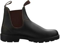 Zapatos de pareja formales de cuero Oxford sin cordones, botas clásicas para hombre, botas vintage casuales negras - details 23
