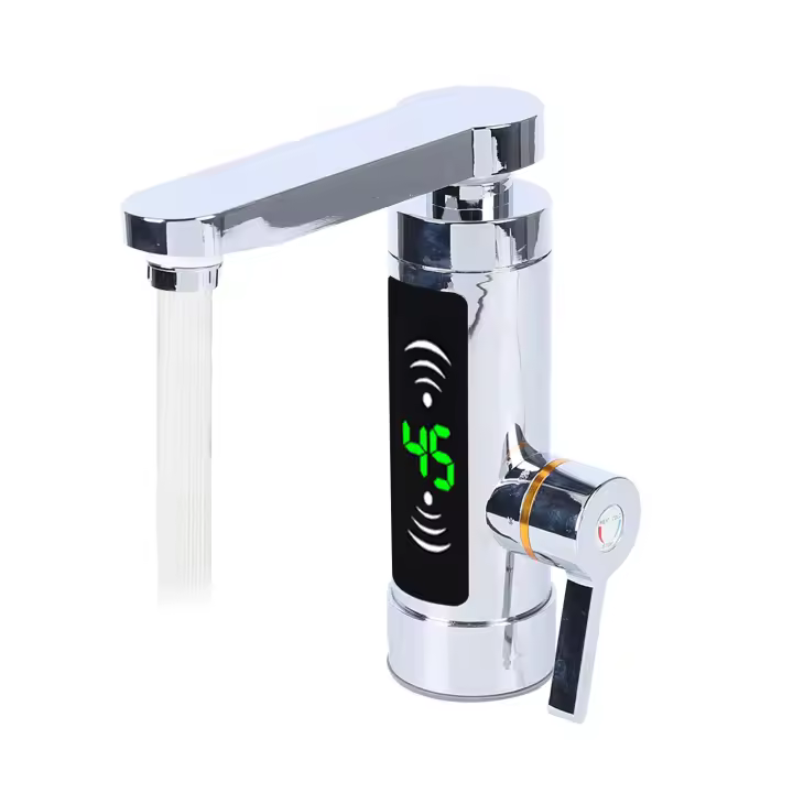 Grifo eléctrico de agua caliente para cocina, calefacción instantánea, pequeño tesoro, calor rápido de tres segundos - 1