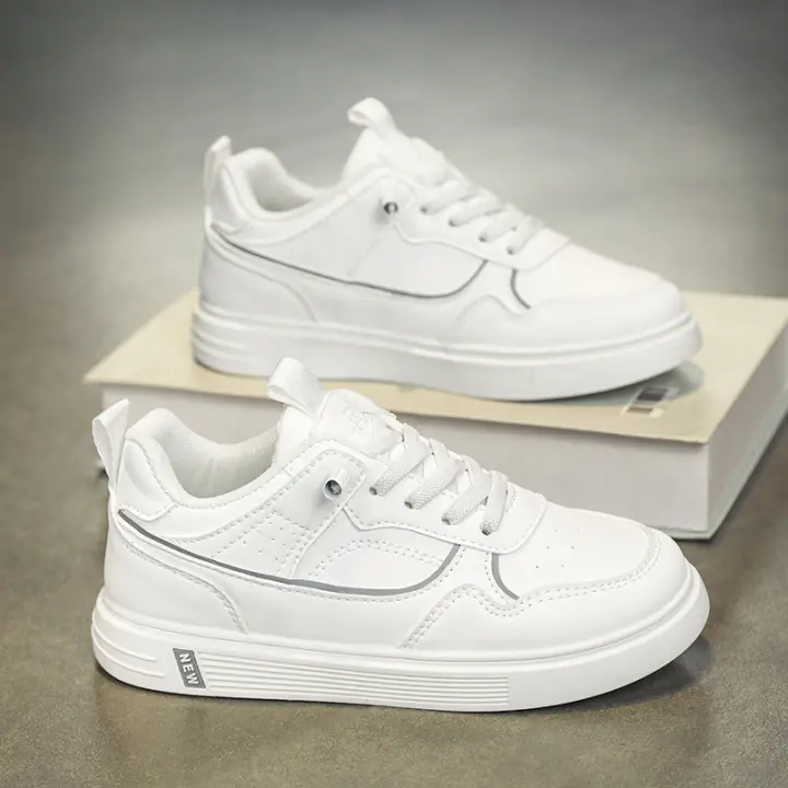 Zapatos de junta de los niños 2025 primavera y otoño nuevos zapatos de cuatro estaciones niños luz de suela suave zapatos planos niñas versátiles zapatos casuales marea - 1