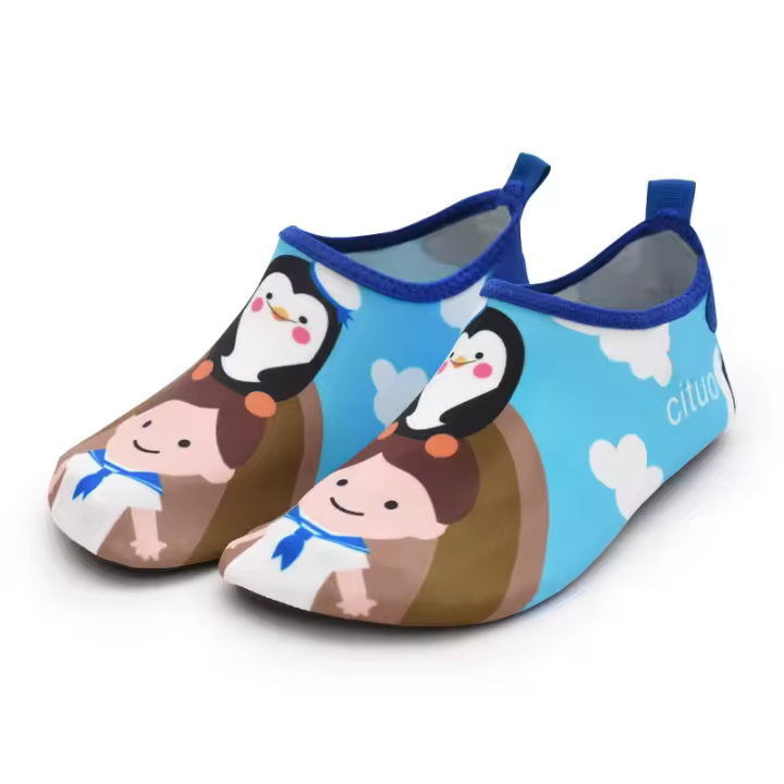 Sandalias de playa para niños, zapatos de natación transpirables antideslizantes para suelo de parque acuático interior - 1