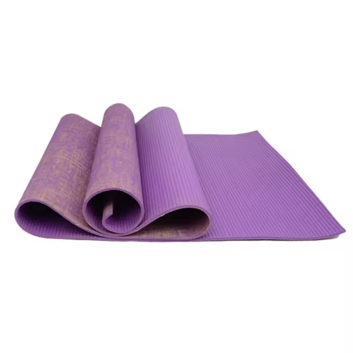 Estera de yoga de Pvc, personalizada, ecológica, natural, antideslizante, con estampado grueso, profesional, de buena calidad - 1