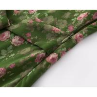 Estilo europeo y americano verano volantes hoja borde cuello en v chaleco vestido cintura correas finas floral vestido largo estilo de vacaciones - details 8