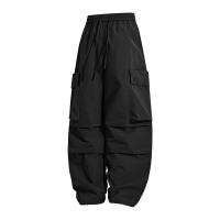 Pantalones Cargo para Hombres CHAIFENKO Tela de Poliéster, Longitud Completa, Ajuste Regular, Múltiples Bolsillos, Secado Rápido, Transpirable para Primavera/Verano - details 3