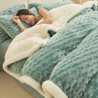 Funda nórdica para edredón grueso y cálido, ropa de cama de terciopelo, 220x240 - details 1
