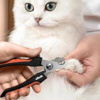 Cortauñas profesional para perros y gatos con protector de seguridad - Cortauñas para mascotas de alta resistencia con cuchillas afiladas y lima de uñas, agarre antideslizante - para perros pequeños, medianos y grandes - details 4