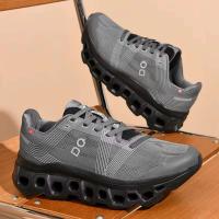 Moda respirable de alta calidad con cordones zapatos deportivos casuales cómodos para hombres - details 1
