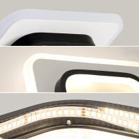 Goeco Plafón LED de Aluminio Blanco 20W 2300LM Regulable, Instalación en Soporte Plano - details 2