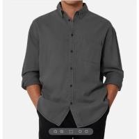 2025 verano estampado color sólido ropa de los hombres playa vacaciones hombres moda camisas (Regalo 1 pieza) - details 19
