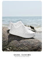 Nuevo Baotou zapatos de agujero para niños sandalias casuales de playa hueca transpirable de suela gruesa antideslizante de secado rápido uso exterior zapatos de moda - details 15