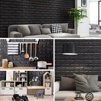 20 piezas Panel decorativo Autoadhesivo 3d Para Pared Espuma Ladrillo, 38CM * 35CM - details 0