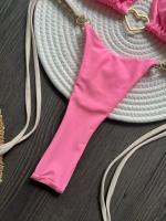 Conjunto de Bikini Halter de Color Sólido RUOTONSEPT Traje de Baño de Estilo Brasileño para Mujeres - details 23