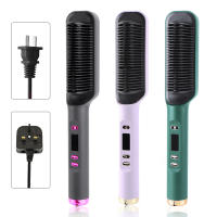 Cepillo Rectificador de Cabello de Iones Negativos Auto Off para Uso Doméstico y Barbería - details 4