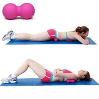 Bola de masaje de cacahuete, bolas de Lacrosse para ejercicio, TPE, doble músculo, deportes, gimnasio, Yoga, terapia de puntos gatillo, liberación miofascial - details 4
