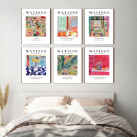 Pinturas en Lienzo Vintage de Henri Matisse Retro Posters Impresiones Abstractas Arte de Museo para Decoración de Hogar Sala de Estar - details 0