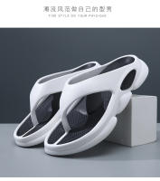 Chanclas ropa exterior de verano para hombres zapatillas antideslizantes transpirables desodorante EVA y clip de pie resistente al desgaste zapatillas frescas de playa de fondo grueso - details 8