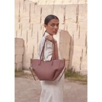 Bolso de mano de color sólido para mujeres, material de cuero de vaca, bolso de axila, moda - details 16