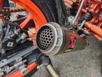 Escape de Motocicleta de Acero Inoxidable Respace Tubo de Escape Redondo para Motocross y Carreras - details 7