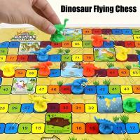 Juego de Damas Voladoras de Dinosaurio Tablero Interactivo Multifuncional para Familia - details 1