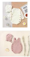 Conjunto de Bebé de Punto sin Mangas 2pcs Talla Única para Primavera Otoño - details 8