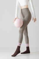 Calcetines de yoga antideslizantes de silicona para mujer, calcetines profesionales de entrenamiento interior para Pilates, calcetines deportivos bonitos con bordado de perro de dibujos animados - details 18
