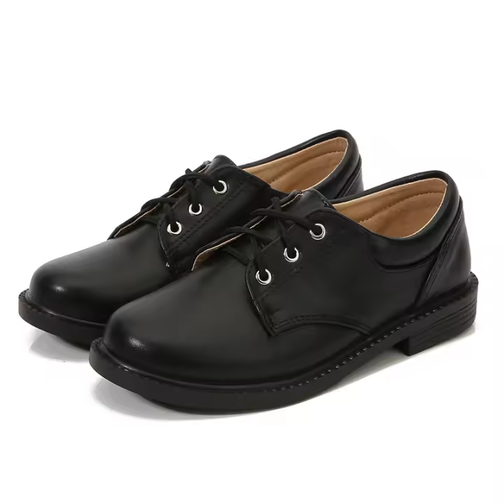 Zapatos de cuero de rendimiento para niños, zapatos formales para niños - 1
