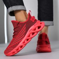 Zapatillas de correr para hombre, zapatillas deportivas transpirables, zapatillas antideslizantes para exteriores, zapatillas para correr cómodas e informales para parejas - details 5