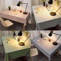 Mantel de rejilla impermeable para mesa, Protector Rectangular a prueba de polvo para cocina, comedor, a prueba de aceite - details 34