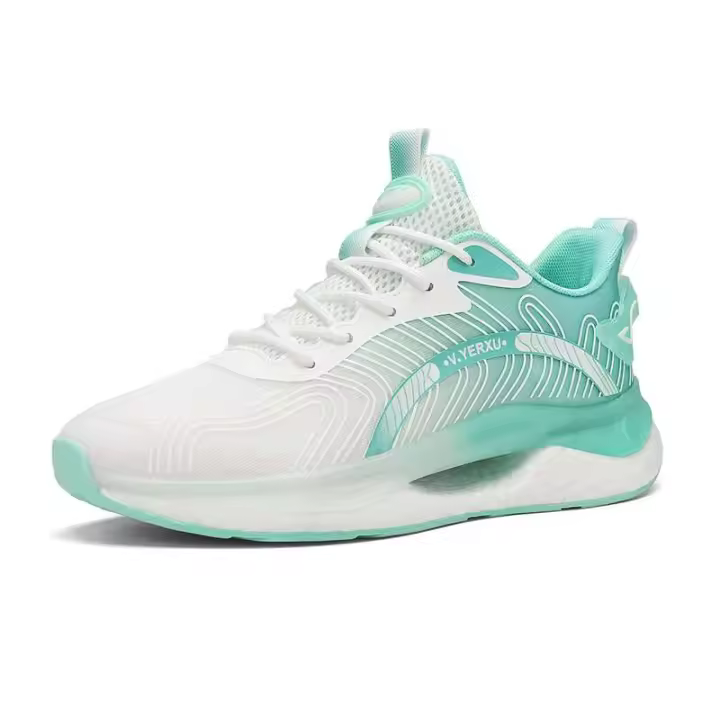 Zapatos deportivos informales, modernos, transpirables y a la moda para correr para hombre, estilo para caminar al aire libre, suela alta - 1