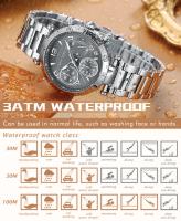 Reloj de moda inspirado en la dopamina para mujer, reloj de cuarzo luminoso, banda de acero inoxidable, resistente al agua, regalo de moda para ella - details 9
