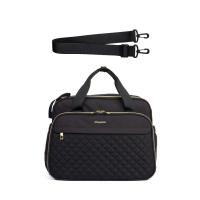 LEQUEEN Nuevo Estilo A Prueba de Agua Bolsa de Pañales Negro Bolsa de Viaje de Gran Capacidad Multifunctional Bolsas de Maternidad Madre Cochecito de Bebe - details 6