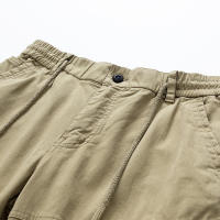Pantalones Cargo de Moda para Hombres CHAIFENKO Color Sólido, Múltiples Bolsillos, Fuerza Elástica, Movimiento - details 9