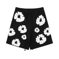 Nuevos pantalones cortos de manga corta de Kapok impresos en 3D para vacaciones de playa en primavera y verano 2025 - details 3