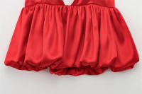 OUWU- Mini Tops Rojos Y2k 2025 Camisolas Elegantes Sexys De Primavera Para Mujer Moda Casual Fiesta Sin Mangas Tops Cortos Sin Espalda - details 6
