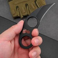 Cuchillo De Acero Inoxidable Para Exteriores Pequeño Y Portátil Multiusos Colgante En Cuello Para Camping Y Sobrevivencia Con Cadena De Herramientas - details 5